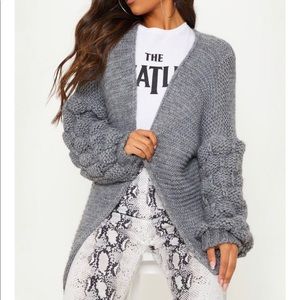Bubble Gray Cardigan | Poshmark